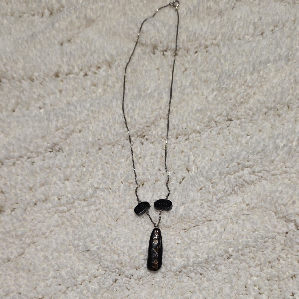 Petrified Wood Necklace